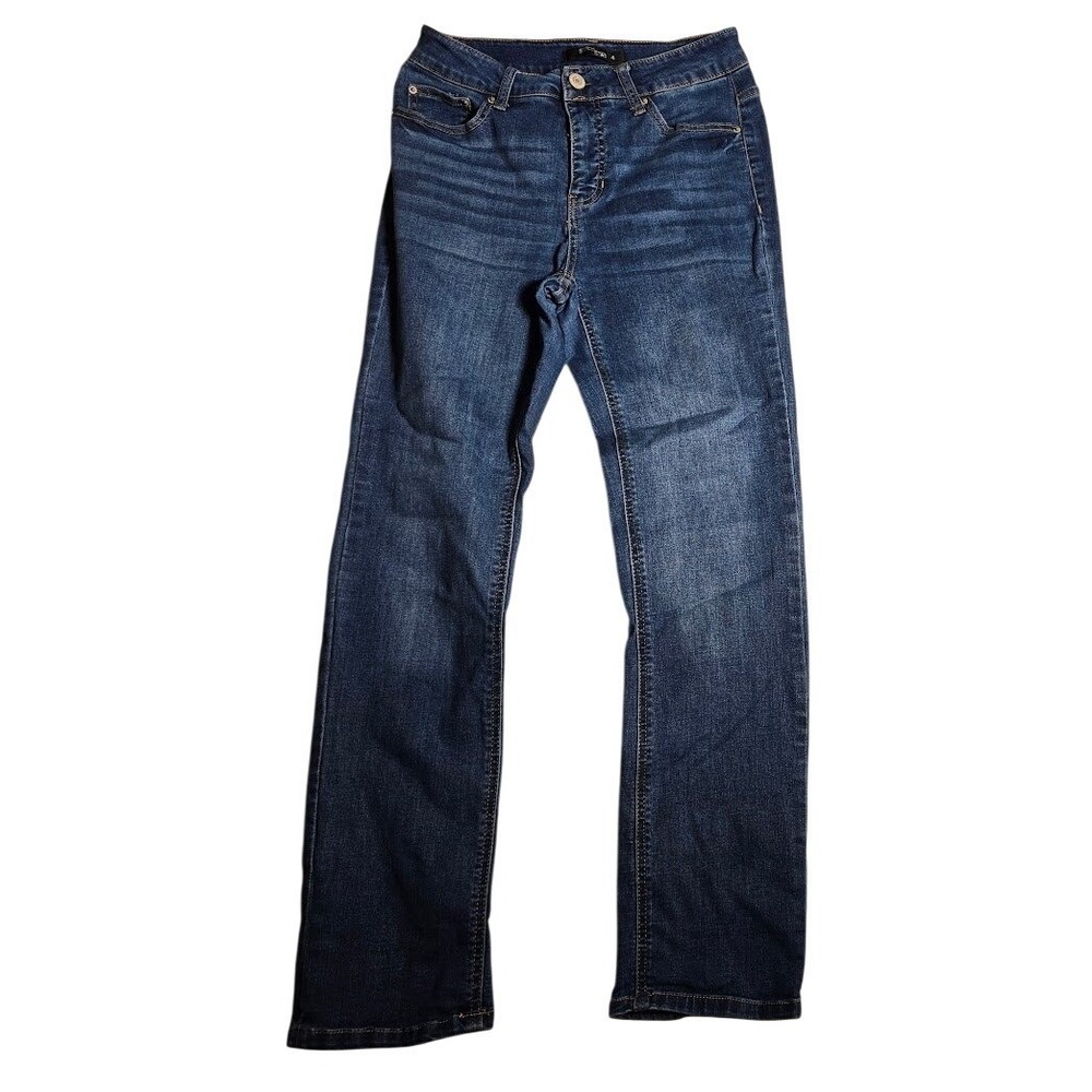 Stitch Star Womens Jeans Size‎ 4 Dark Wash Straight Leg 837